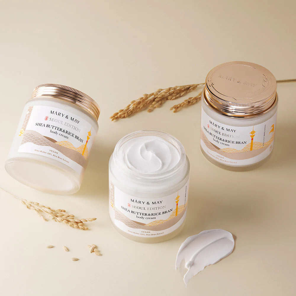 Mary & May Seoul Edition Shea Butter & Rice Bran Body Cream