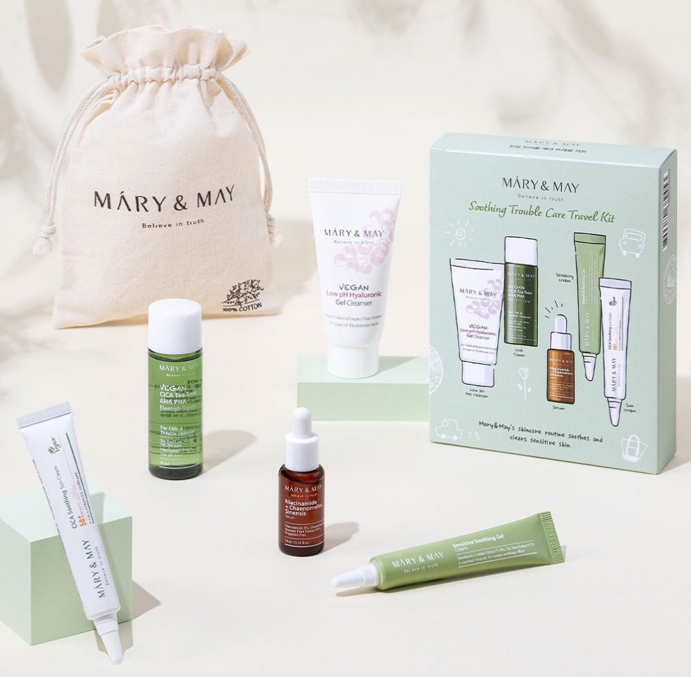 Mary & May Soothing Trouble Care Travel Kit