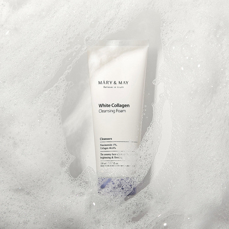 White Collagen Cleansing Foam