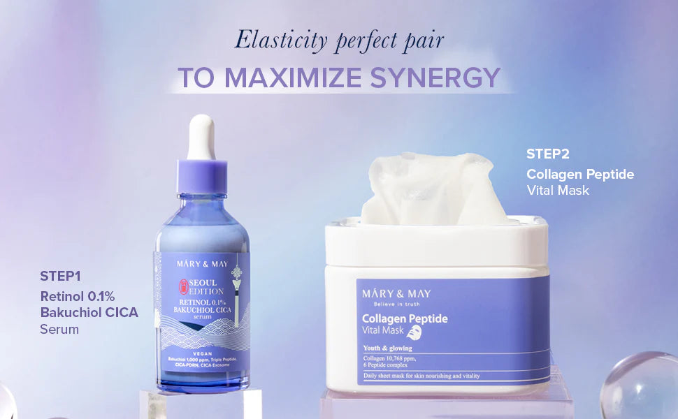 Mary & May Seoul Edition Retinol 0.1% Bakuchiol Cica Serum