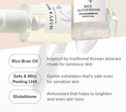 Rice Glutathione LHA Cleansing Oil