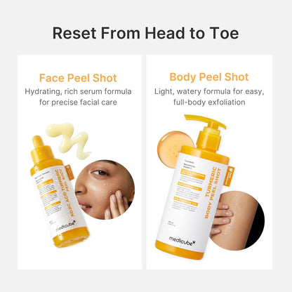 Kojic Acid Turmeric Body Peel Shot