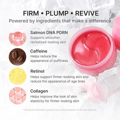 PDRN Pink Caffeine Collagen Eye Patch