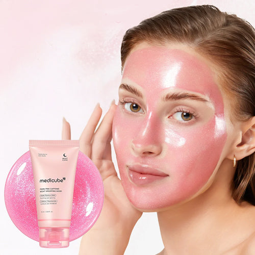 medicube PDRN Pink Caffeine Night Wrapping Mask