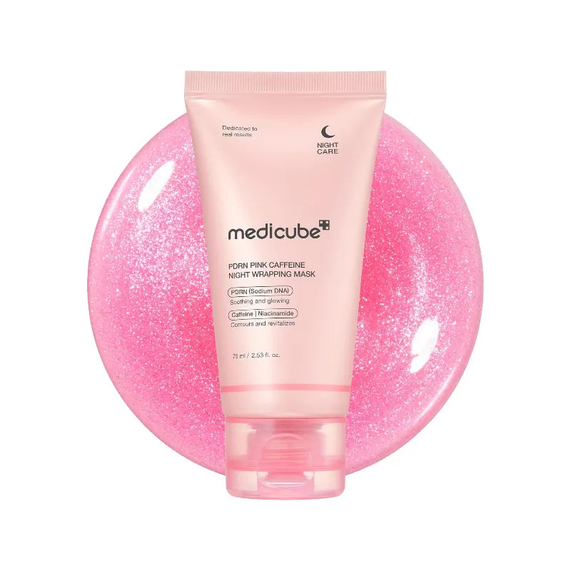medicube PDRN Pink Caffeine Night Wrapping Mask