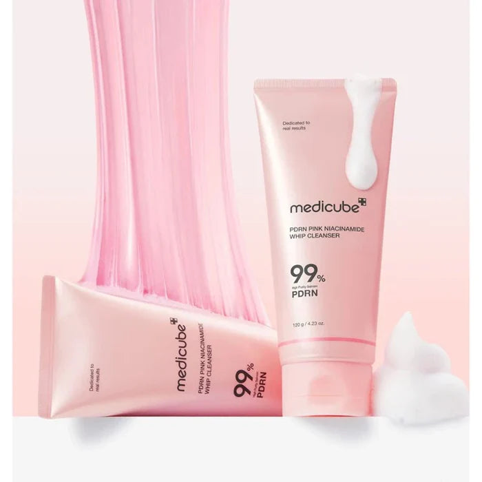 medicube PDRN Pink Niacinamide Whip Cleanser