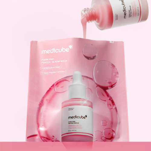 medicube PDRN Pink Peptide Serum Mask