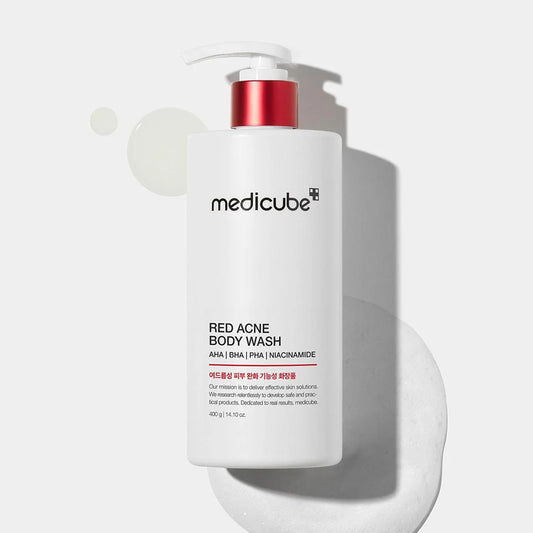 Red Acne Body Wash