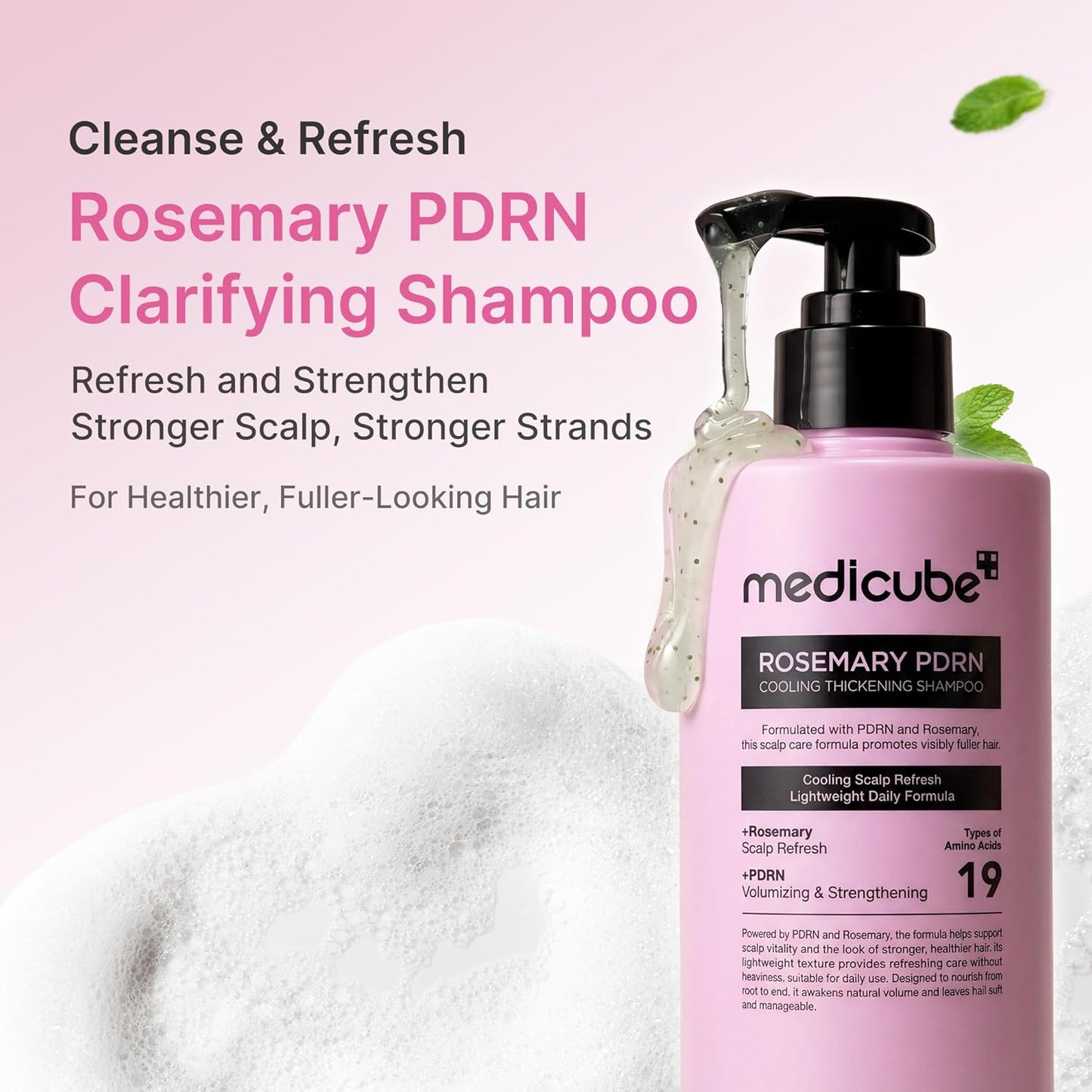 Rosemary PDRN Cooling Thickening Shampoo