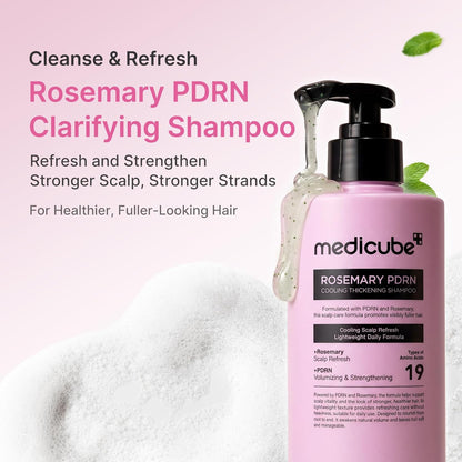 Rosemary PDRN Cooling Thickening Shampoo