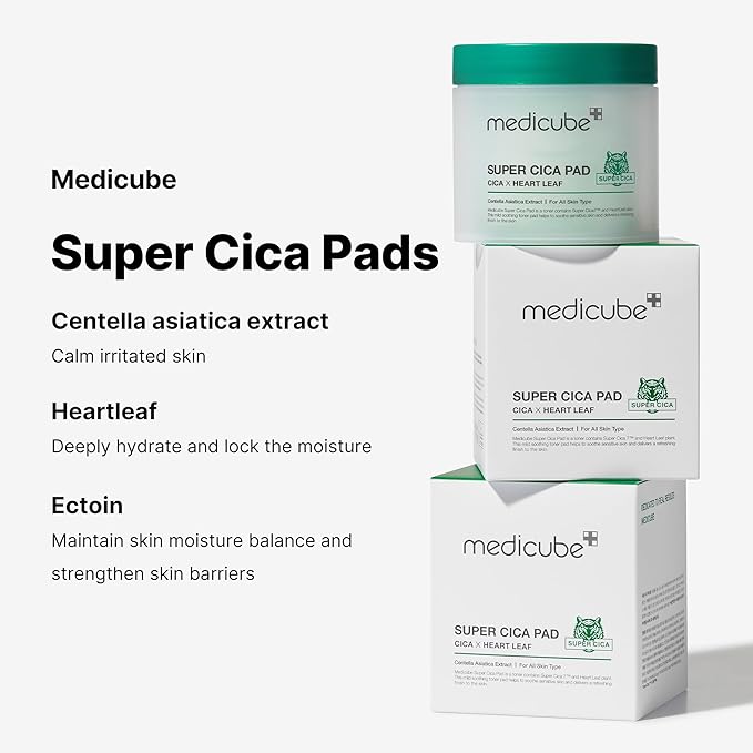medicube Super Cica Toner Pad