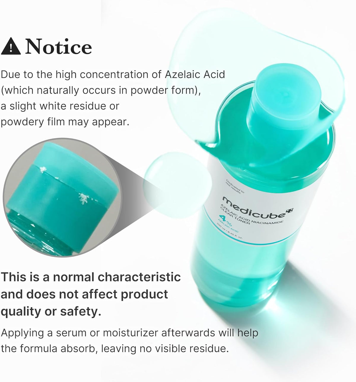 medicube Azelaic Acid Niacinamide Clear Toner