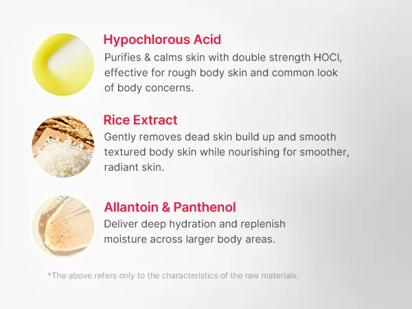 Hypochlorous Acid Body Peel Shot