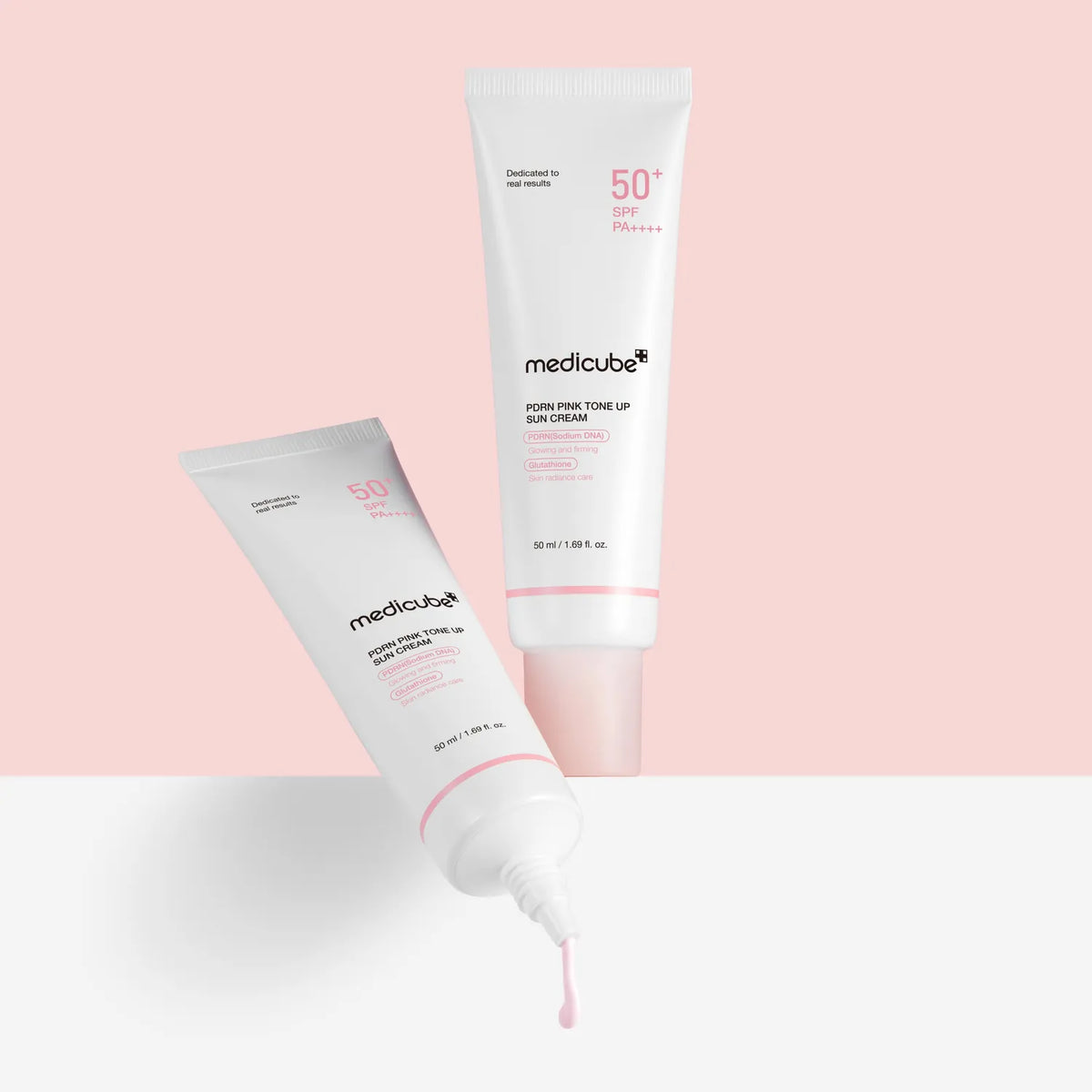 medicube PDRN Pink Tone Up Sun Cream SPF50+ PA++++