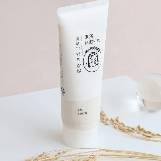 Rice Bran Scrub Foam