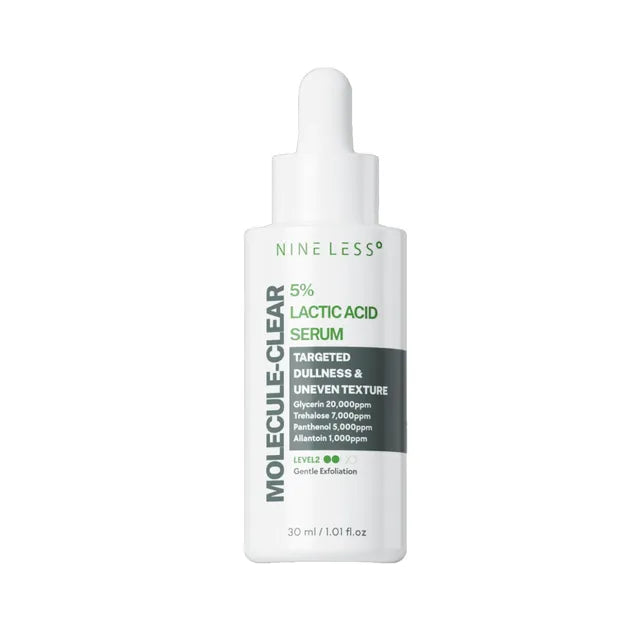 NINE LESS Molecule-Clear 5% Lactic Acid Serum