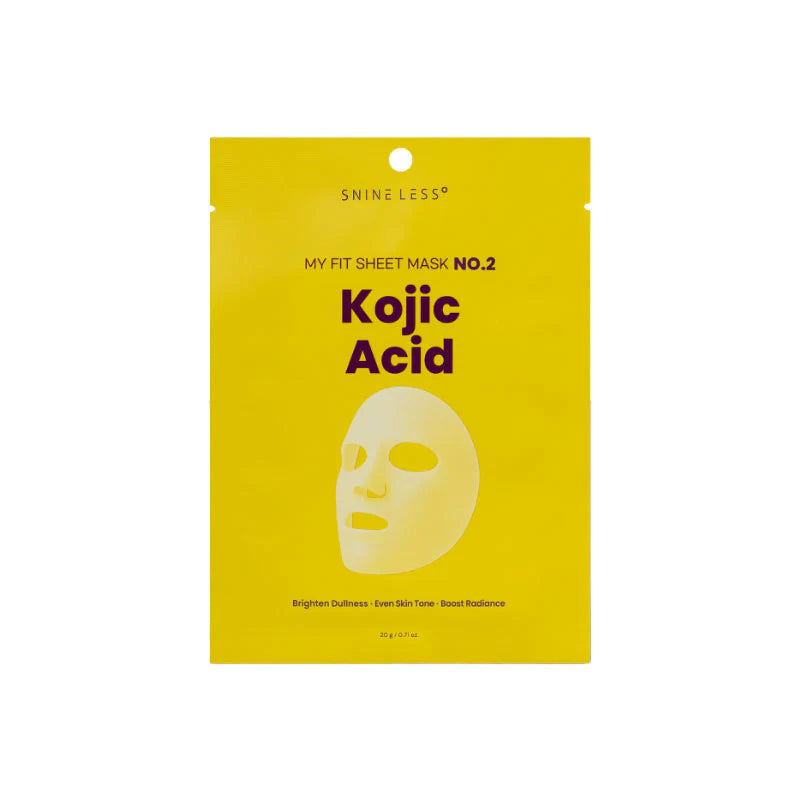 NINE LESS My Fit Sheet Mask No.2 Kojic Acid