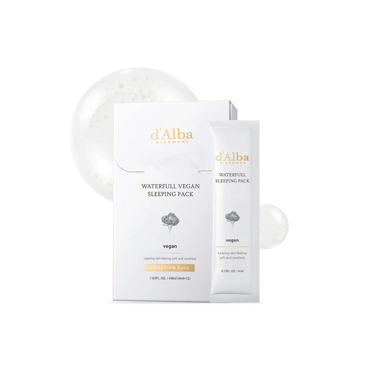 d'Alba Waterfull Vegan Sleeping Pack