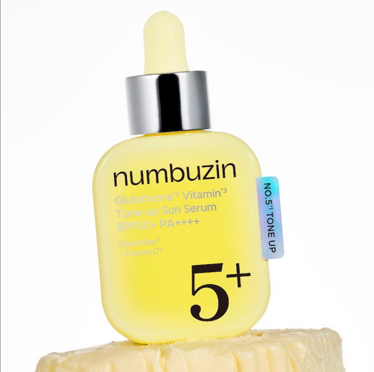 numbuzin No.5 Glutathione Vitamin Tone-Up Sun Serum SPF50+ PA++++
