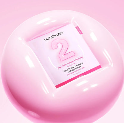 No.2 Rose PDRN Overnight Collagen Mask