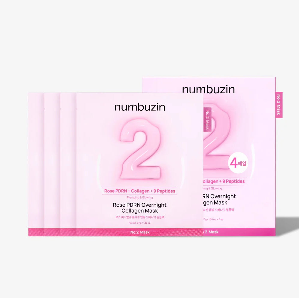 numbuzin No.2 Rose PDRN Overnight Collagen Mask