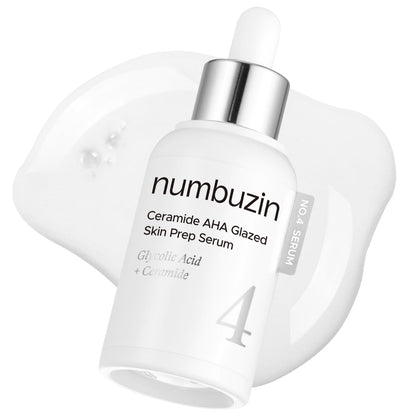 No.4 Ceramide AHA Glazed Skin Prep Serum