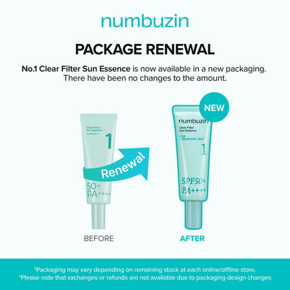 No.1 Clear Filter Sun Essence