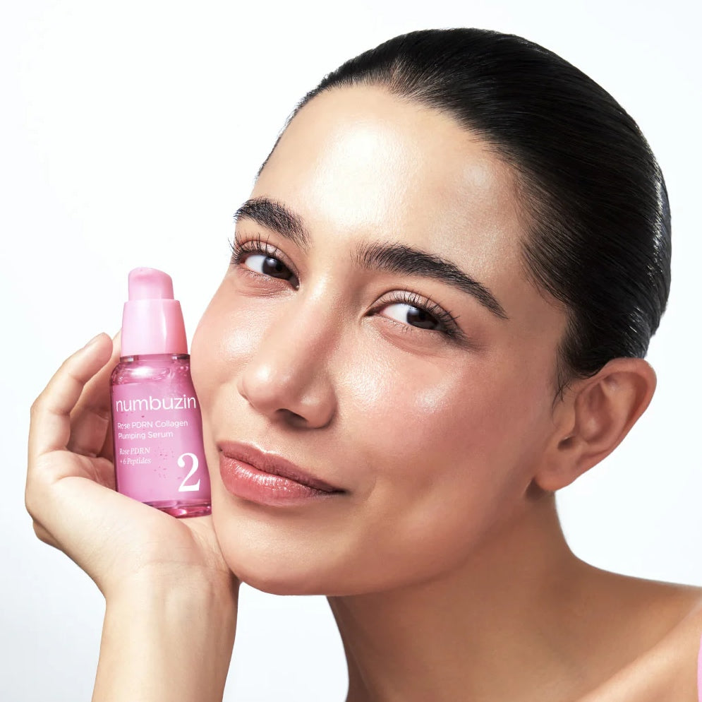 numbuzin No.2 Rose PDRN Collagen Plumping Serum