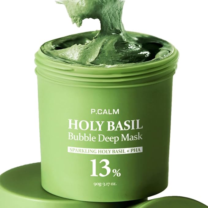 P.CALM Holy Basil Bubble Deep Mask