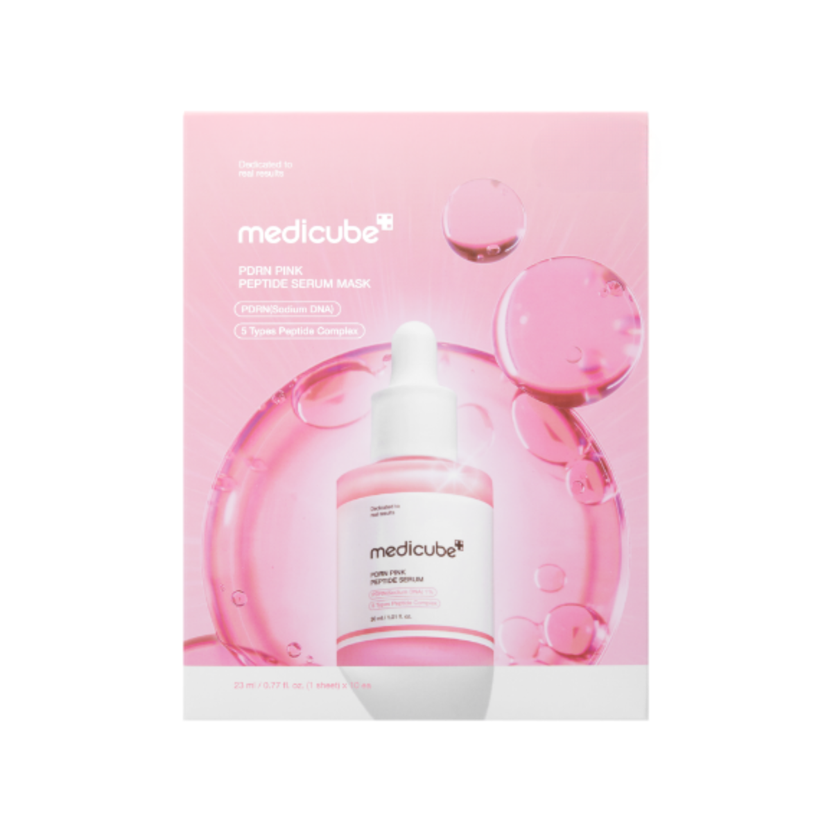 medicube PDRN Pink Peptide Serum Mask