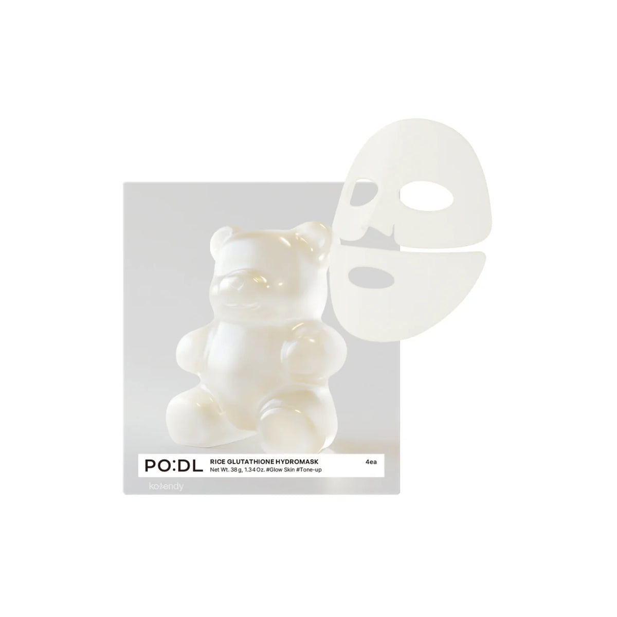 PO:DL Rice Glutathione HydroMask