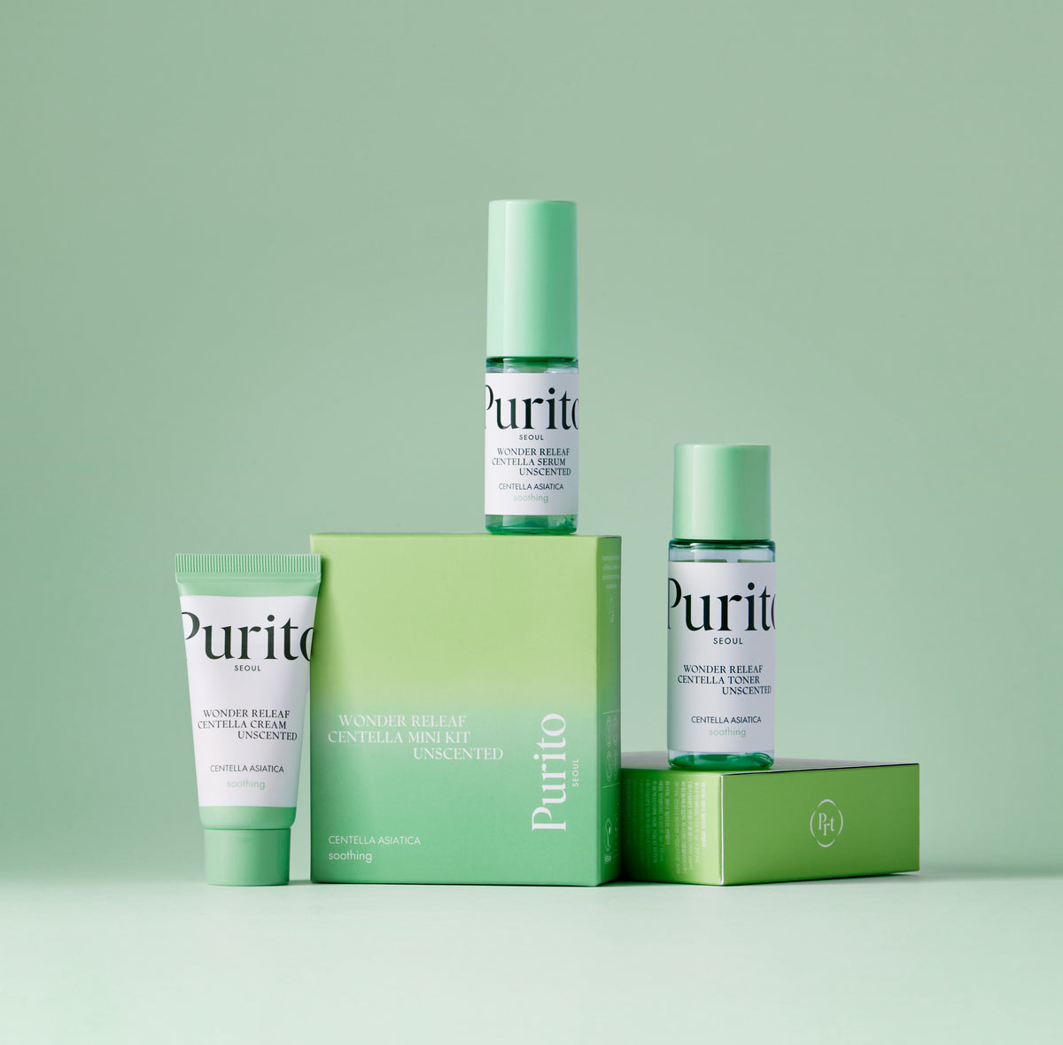 PURITO Seoul Wonder Releaf Centella Mini Kit Unscented