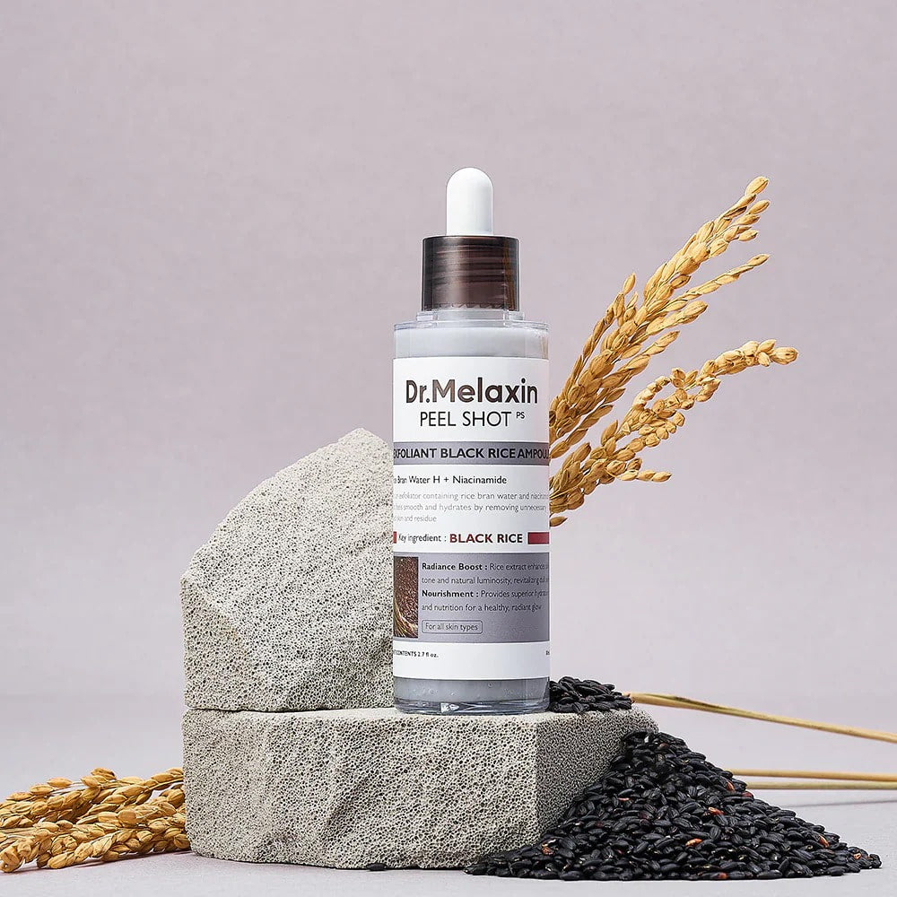 Dr.Melaxin Peel Shot Exfoliating Black Rice Ampoule