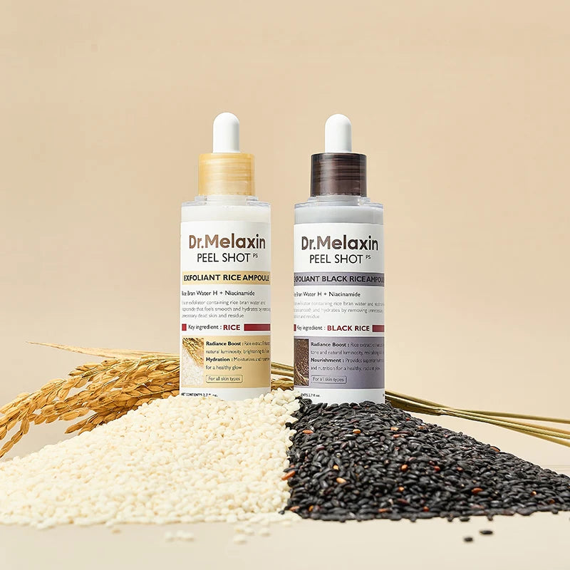 Dr.Melaxin Peel Shot Exfoliating Black Rice Ampoule