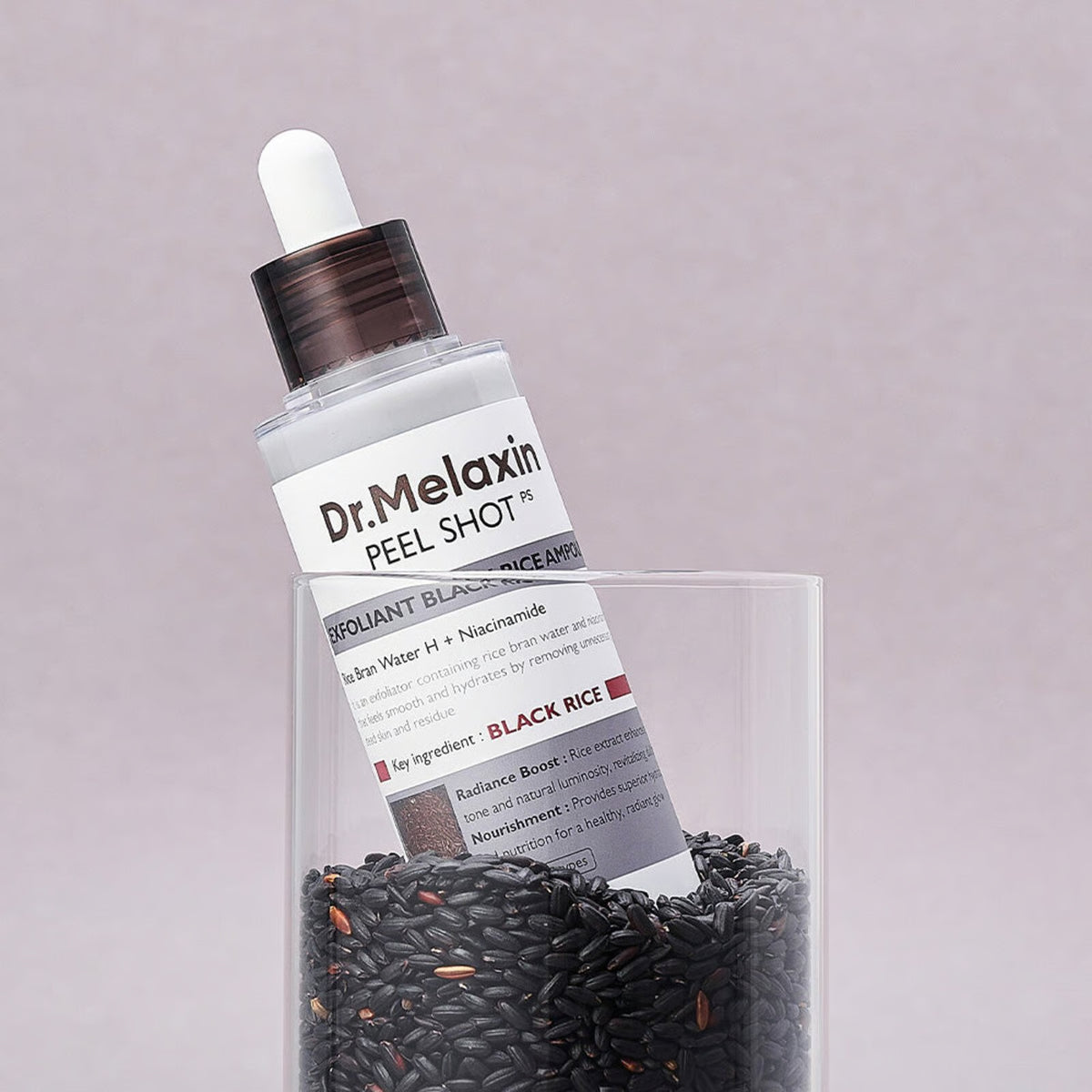 Dr.Melaxin Peel Shot Exfoliating Black Rice Ampoule