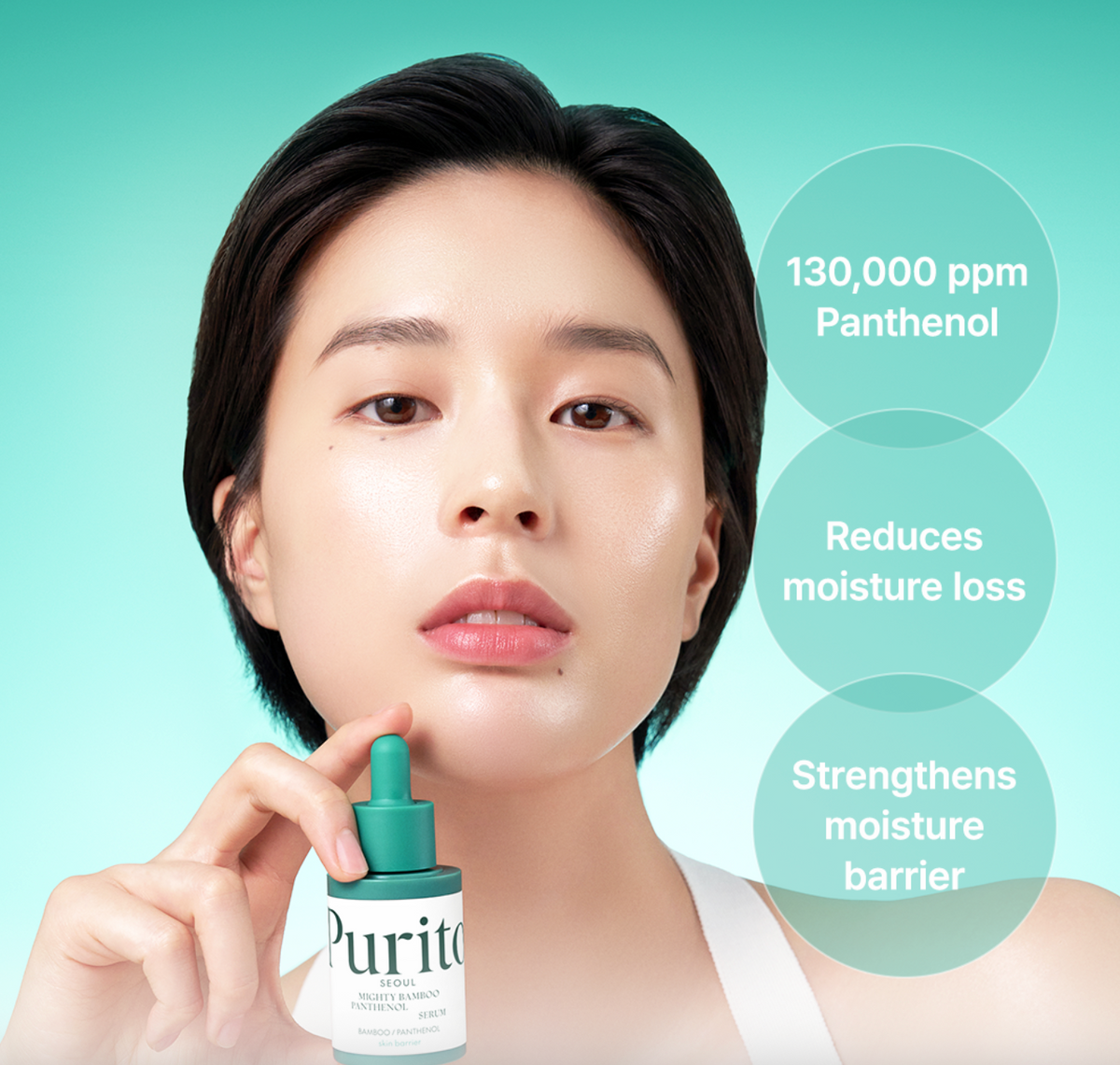 PURITO Seoul Mighty Bamboo Panthenol Serum