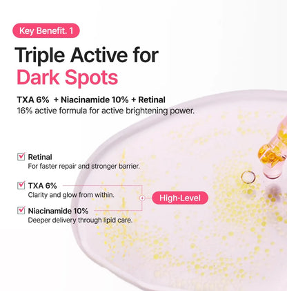 TXA 6 Niacinamide 10 Retinal Serum