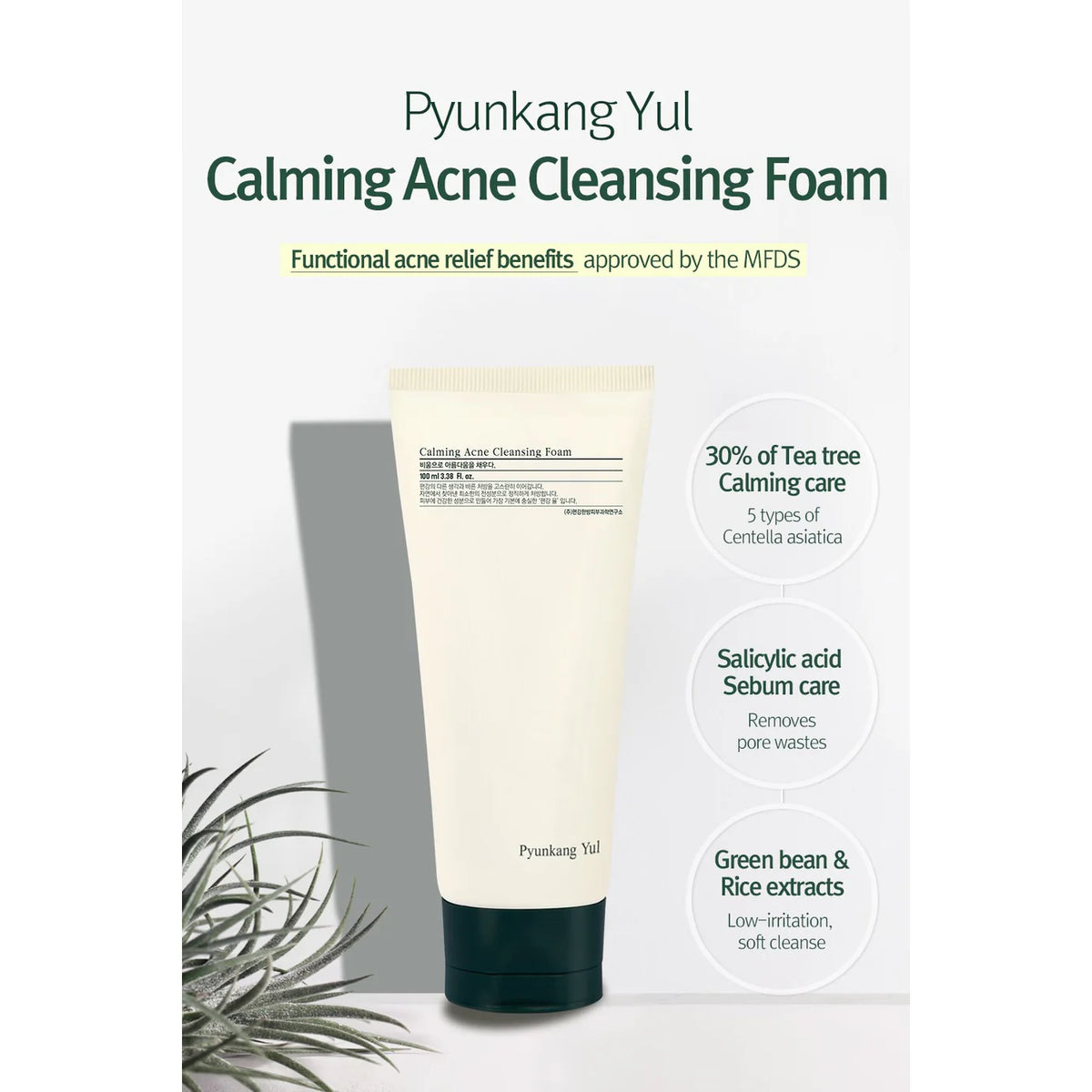 Pyunkang Yul Calming Acne Cleansing Foam