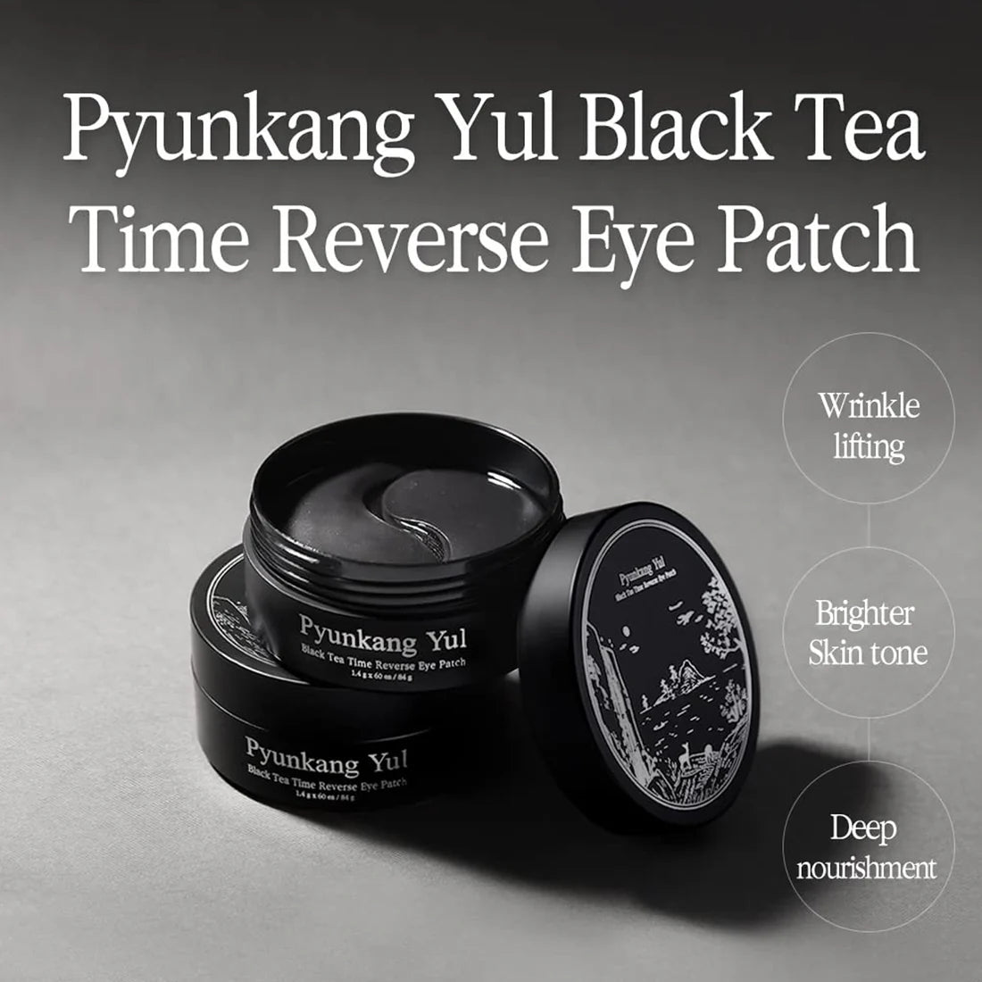 Black Tea Time Reverse Eye Patch