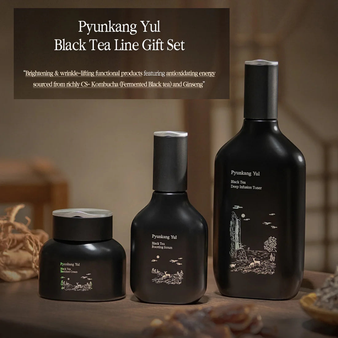 Pyunkang Yul Black Tea Line Gift Set