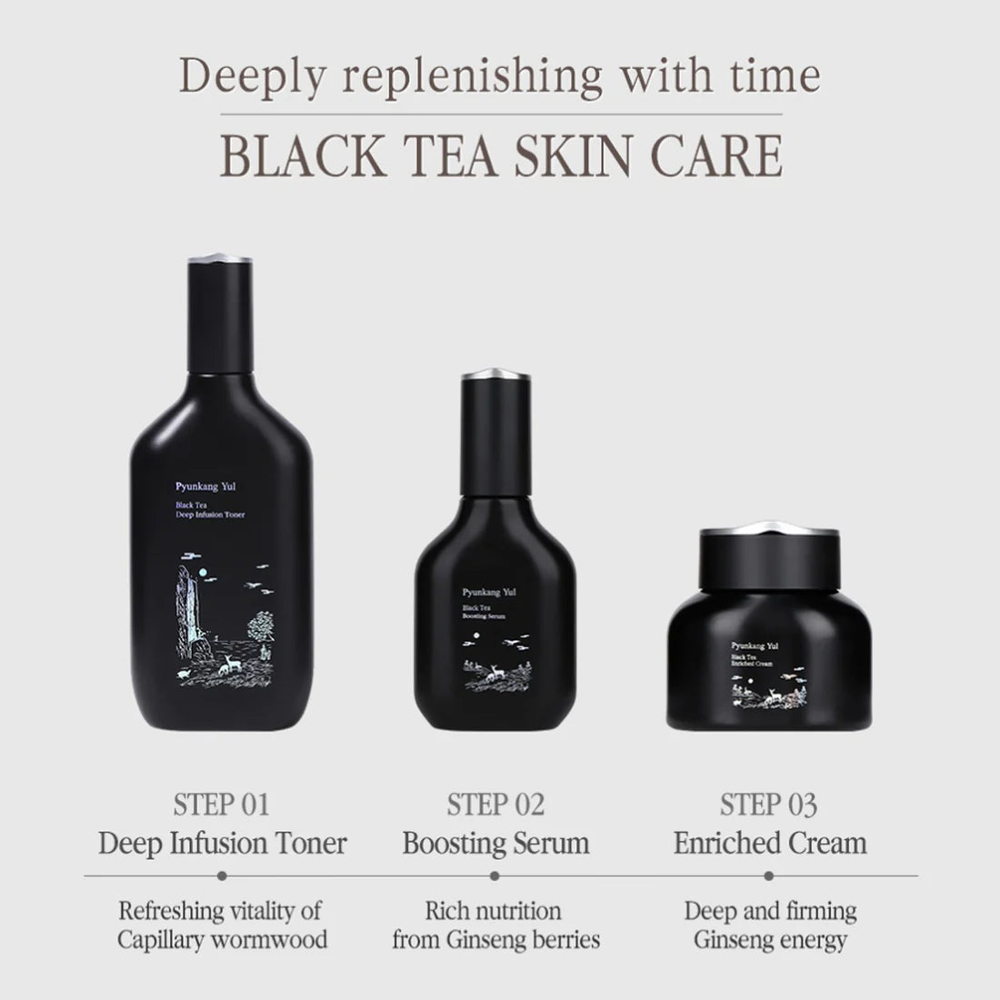 Pyunkang Yul Black Tea Line Gift Set