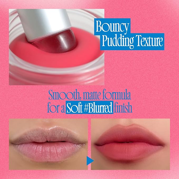 fwee Lip & Cheek Blurry Pudding Pot + Keyring (Random Color)