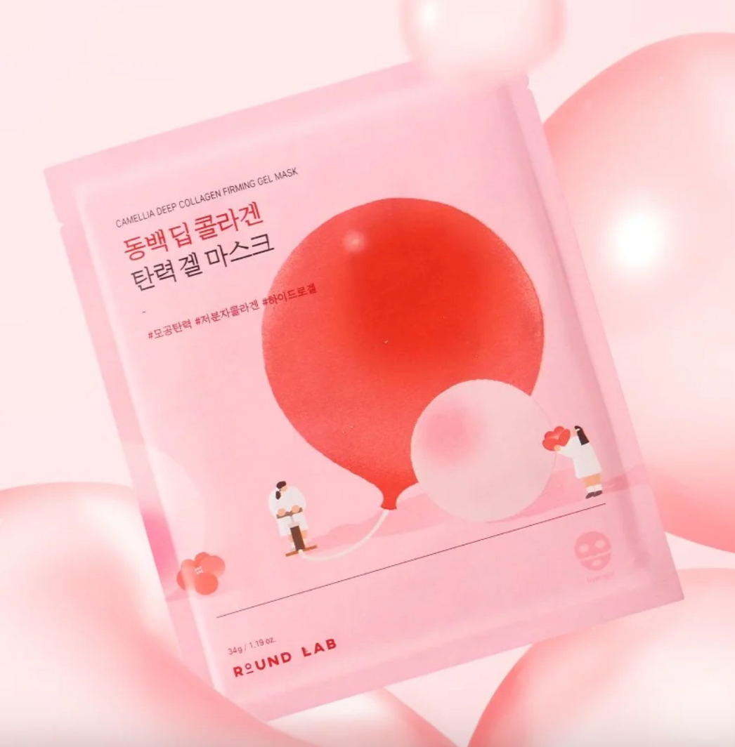 ROUND LAB Camellia Deep Collagen Firming Gel Mask