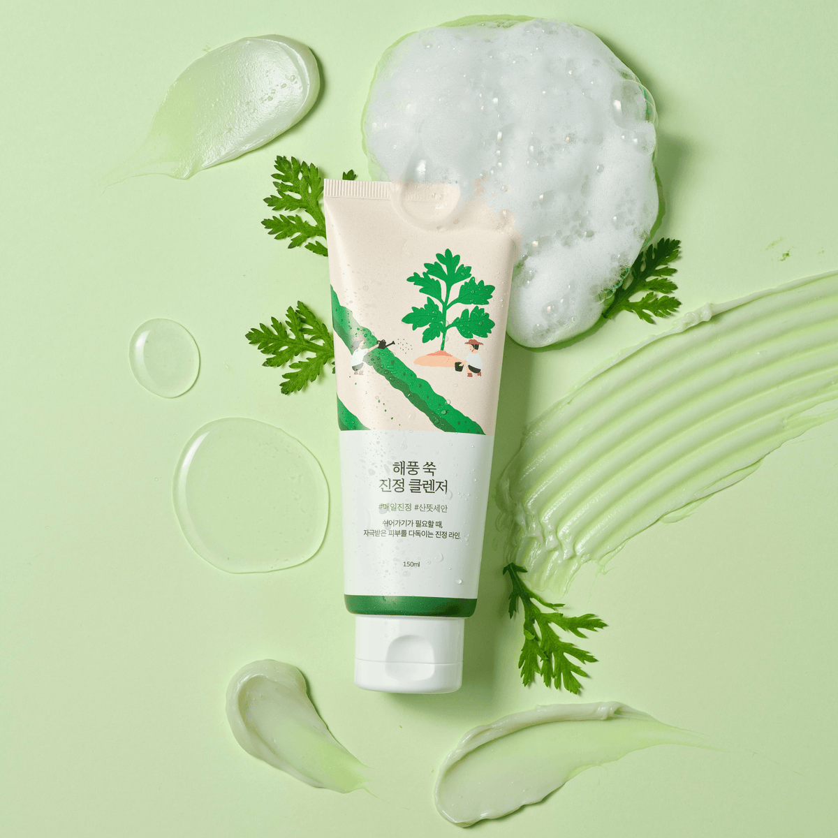 ROUND LAB Mugwort Calming Cleanser
