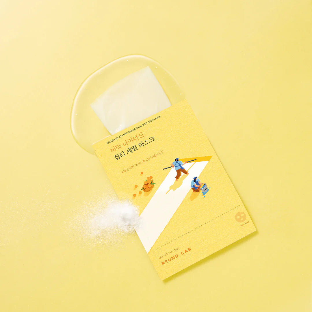 ROUND LAB Vita Niacinamide Dark Spot Serum Mask