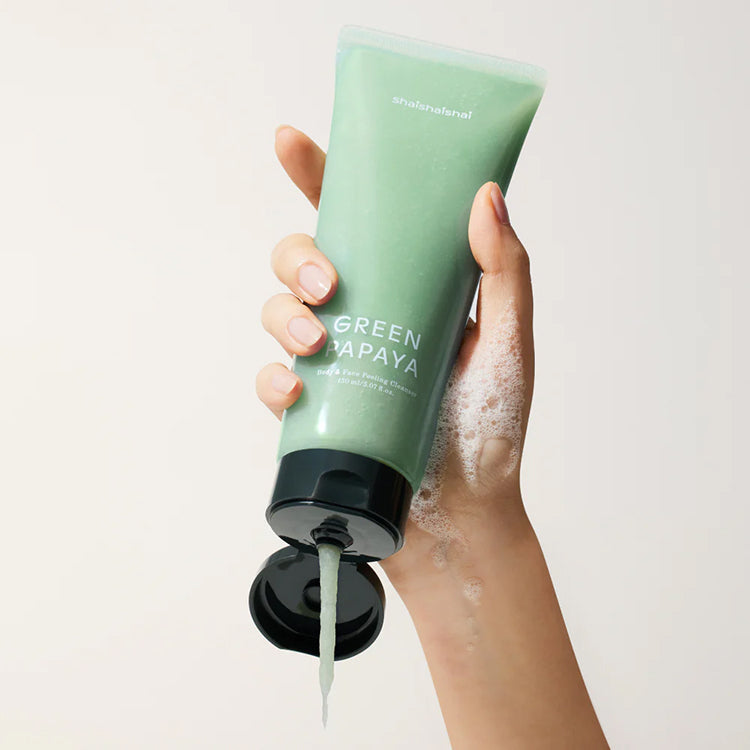 shaishaishai Green Papaya Body & Face Peeling Cleanser