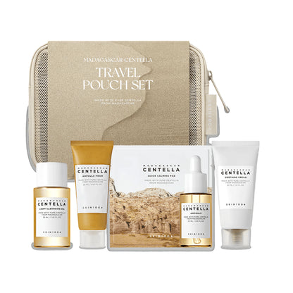 Centella Travel Pouch Set
