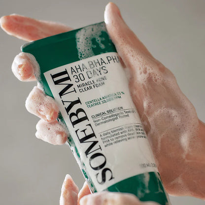 AHA BHA PHA 30 Days Miracle Acne Clear Foam