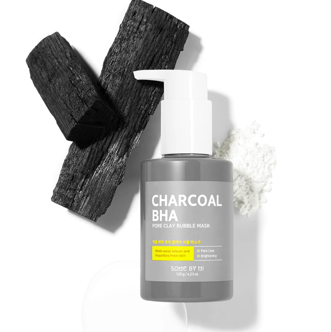 Charcoal BHA Pore Clay Bubble Mask