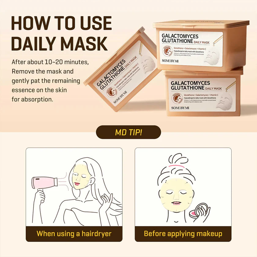 SOME BY MI Galactomyces Glutathione Daily Mask